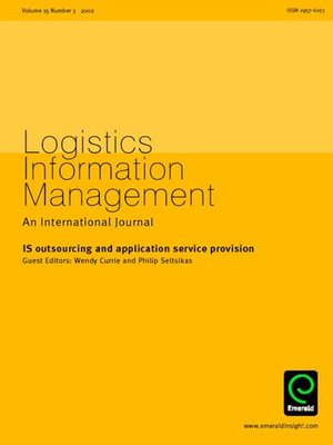 cover image of Logistics Information Management, Volume 15, Issue 3